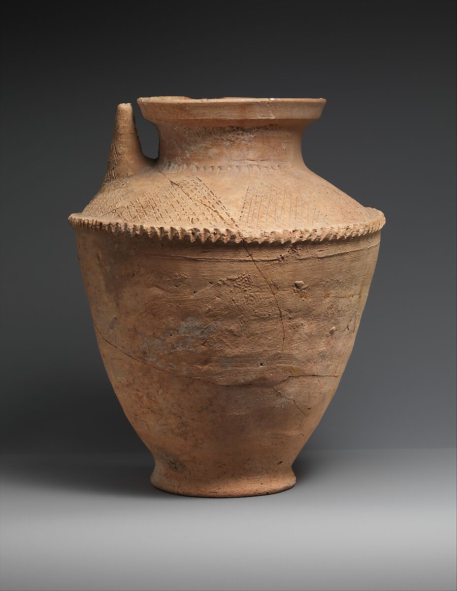 Early Dynastic ceramic vessel from Mesopotamia, circa 2700–2600 BCE.